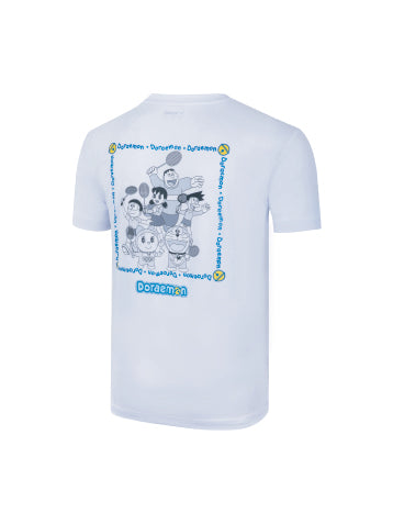 VICTOR x Doraemon Junior T-Shirt T-504JRDRM – Available in Two Colours-Black & White | 100% Polyester Kids’ Sportswear