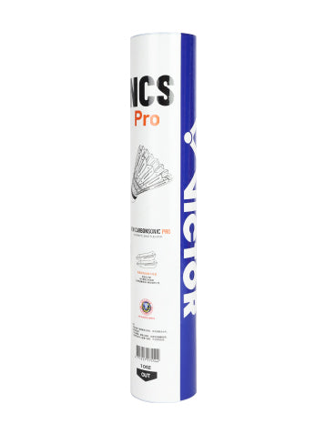 VICTOR Carbonsonic NCS PRO  Lightweight Carbon Fiber Composite Shuttlecock