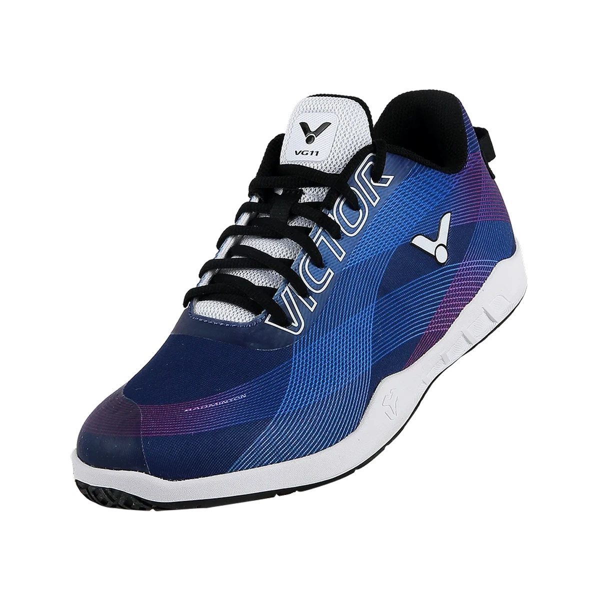 VICTOR VG11-B All-Around Series Professional Badminton Racket Shoes U-Shape 2.5