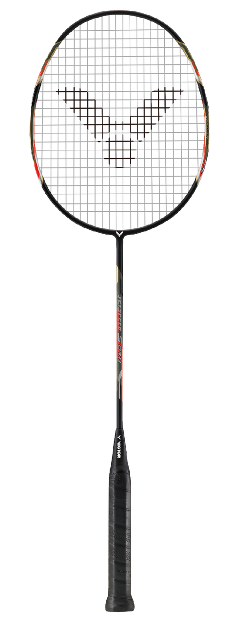 VICTOR JetSpeed JS-07H Black Speed Series Pre-Strung Performance Racquet
